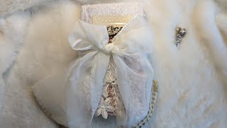 💖 Romantic Wedding Junk Journal Flip Through 💖 | Winter Rose Journal | Junk Journal Ideas ~ SOLD x