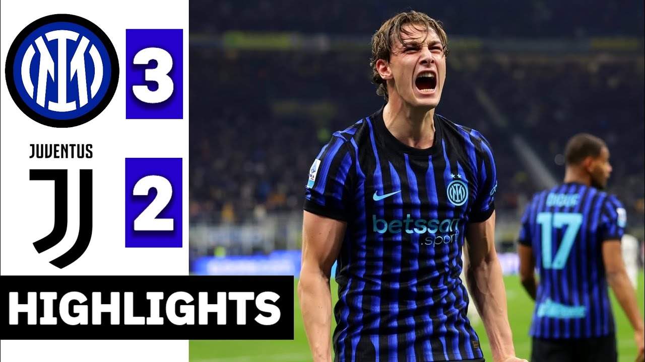 Inter - Juventus 3-2 HIGHLIGHTS | Serie A 2025/26