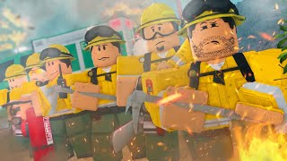 Fighting a MASSIVE FOREST FIRE as a WILDLAND FIREFIGHTER! (Emergency Response Liberty County) screenshot 3