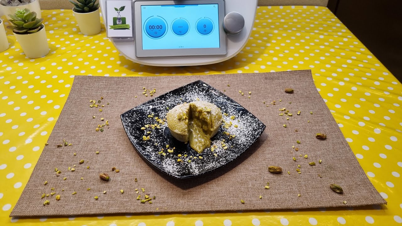 Tortino cuore morbido al pistacchio per bimby TM6 TM5 TM31 TM21