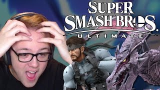 SUPER SMASH BROS. ULTIMATE REACTION! RIDLEY, SNAKE, WOLF, EVERYONE IS RETURNING!!! – Aaronitmar