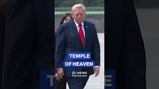 Trump says “China is beautiful” during Beijing visit with Xi