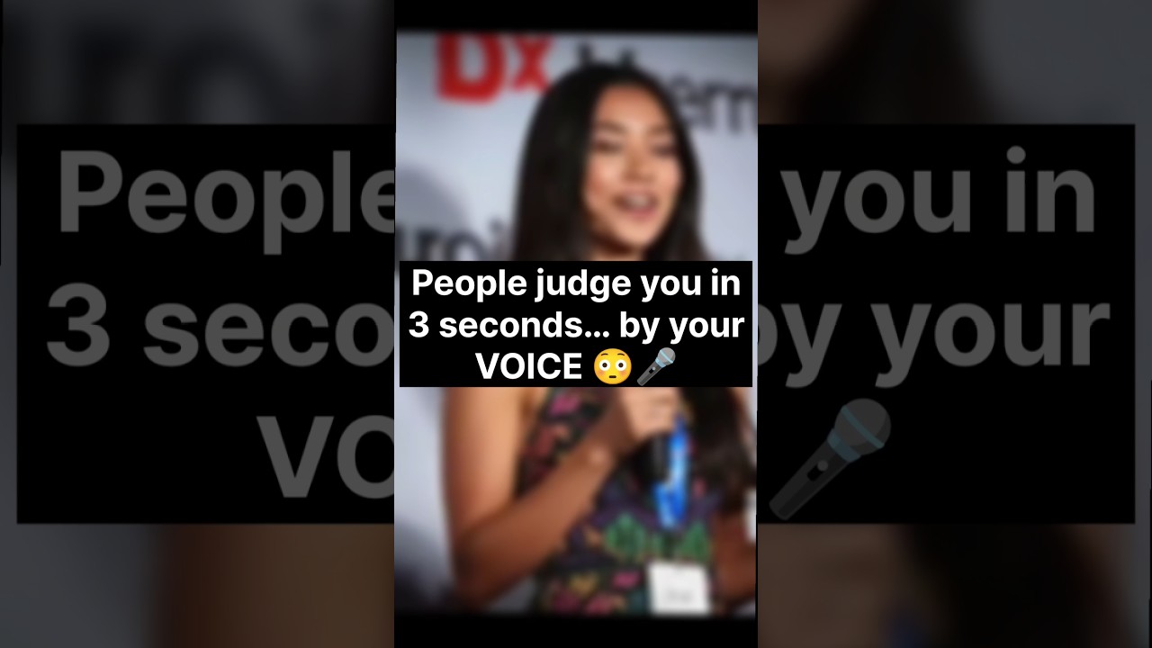 People Judge You in 3 Seconds… Just by Your VOICE😳