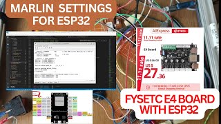 DIY 3D Printer with ESP32 as a controller + Marlin settings screenshot 4