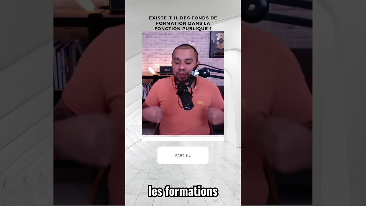 Existe-t-il des fonds de formation dans la fonction publique ? - Partie 1