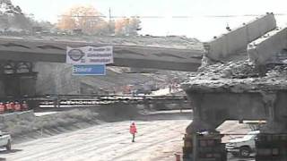 4500 South Bridge Move Time Lapse - West Side View