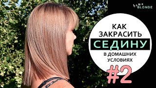 Как закрасить СЕДИНУ дома | ПЕРСИКОВЫЙ БЛОНД | Выравниваем БЛОНД самостоятельно Как закрасить СЕДИНУ дома | ПЕРСИКОВЫЙ БЛОНД | Выравниваем БЛОНД самостоятельно
