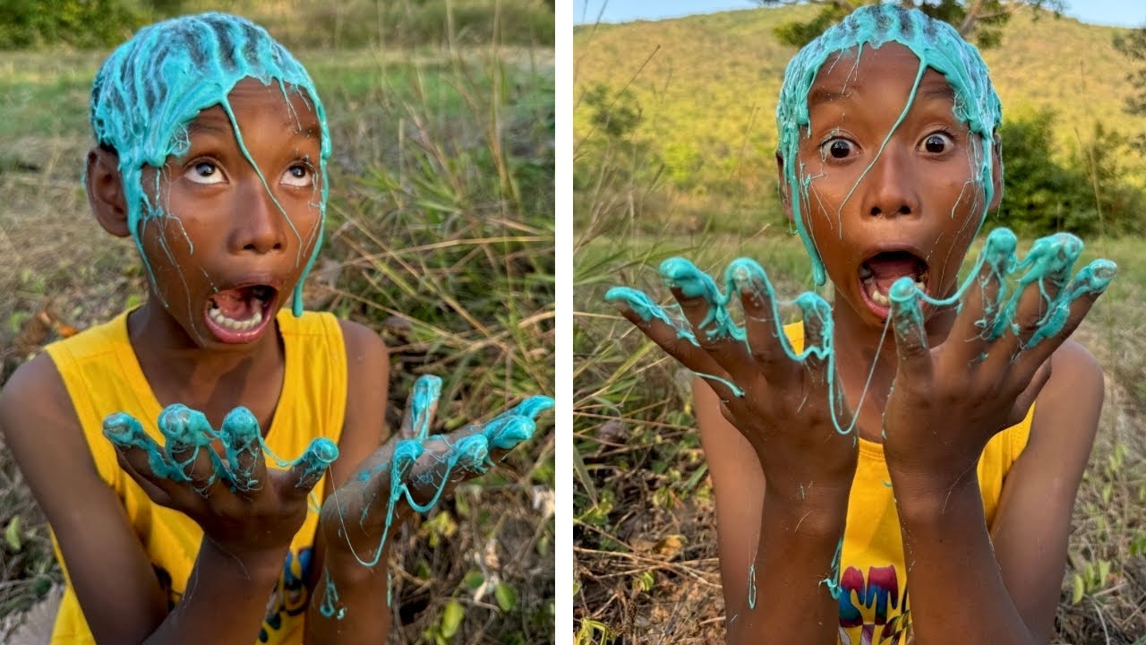 Survival Skills: SMART idea and USEFUL with Mom and Son in forest 