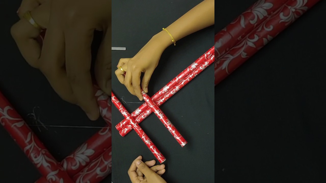 Bangle stand making at home 