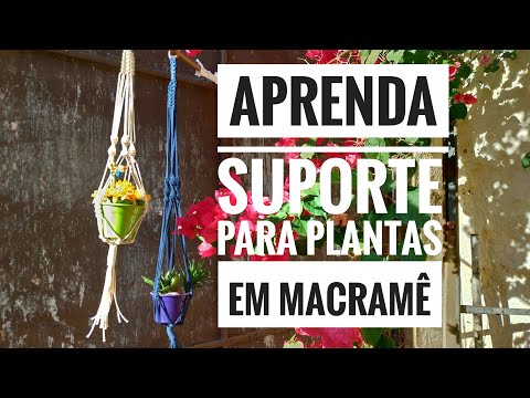 Vídeo: Como Fazer Um Suporte De Flores Com Suas Próprias Mãos