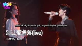 Wang Heye/Yu Yan (王赫野/喻言) - Don't Let Love Wither (别让爱凋落) Türkçe Altyazılı