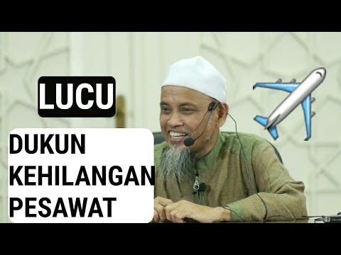 Lucu Dukun Kehilangan Pesawat Ustadz Ali Ahmad Bin Umar Youtube