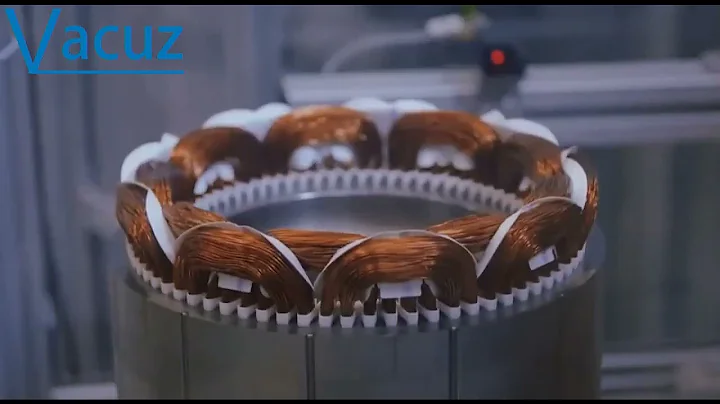 Vacuz Hot Sale Automatic Table Fan Induction Motor Stator Coil Wire Lacing Binding Machine Price