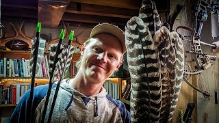 Traditional Turkey Feather Fletchings DIY