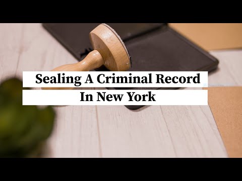 Video: Zijn strafregisters openbaar in New York?