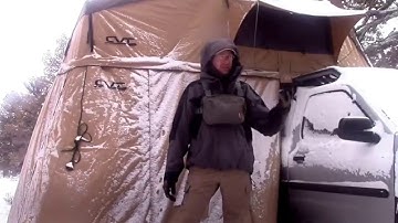 Vehicle Borne Bugout Part 2 - High  Desert Winter Mock Bug Out