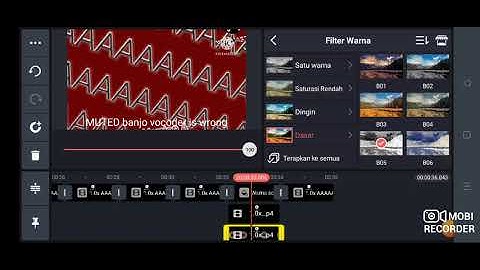How to Make Banjo Vocoder Gradient Map on Kinemaster