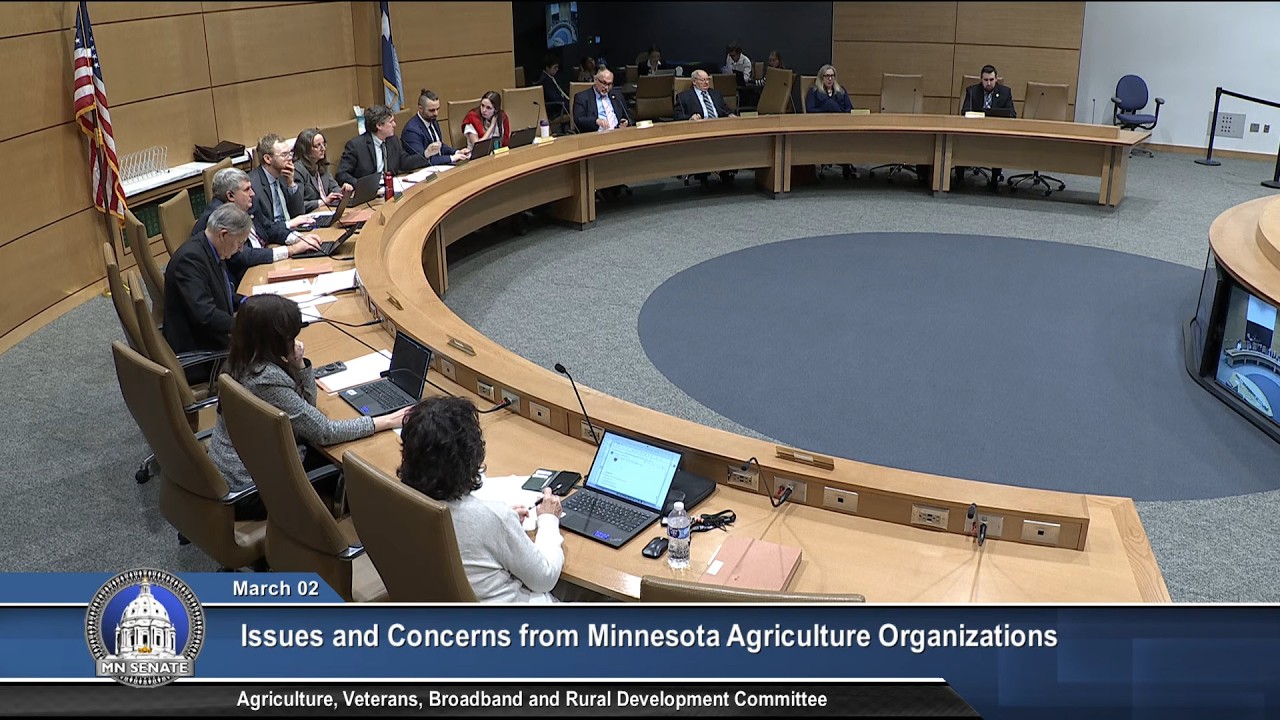 Committee on Agriculture, Veterans, Broadband and Rural Development - 03/02/26