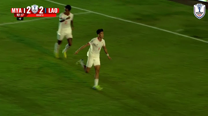 WIN NAING TUN GOAL | 🇲🇲 MYANMAR 3-2 LAOS 🇱🇦 | #MITSUBISHIELECTRICCUP 2024