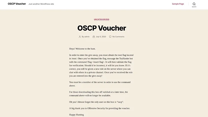 Vulnhub - Infosec Prep: OSCP Walkthrough | CTF