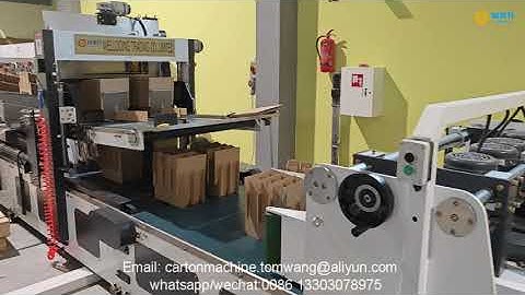 Auto Corrugated Cardboard partition assembler machine #partitionassemler  #packaging