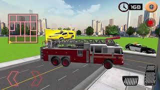 Firefighter Emergency Rescue Hero 911 Simulator - fire truck - Android Gameplay screenshot 5