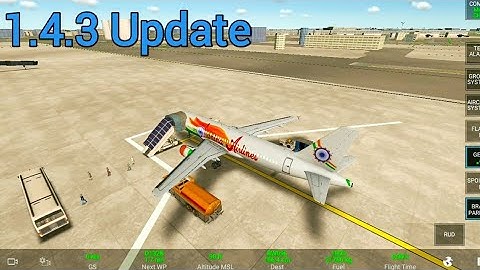 RFS | 1.4.3 Update Gameplay | Takeoff From London Full Tutorial. @Press2Go
