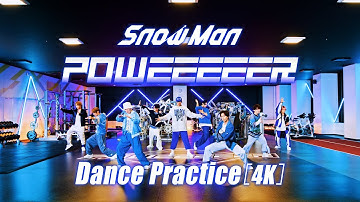Thumbnail of Snow Man (w/English Subtitles!) 'POWEEEEER' Dance Practice