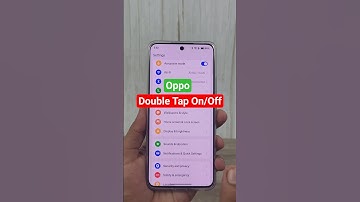 oppo mobile double tap screen on off #android #oppo #techtips