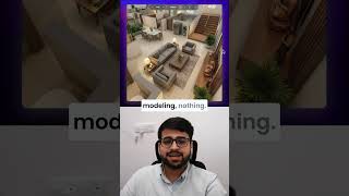 2D Plan to 3D Interiors in only 3 Minutes