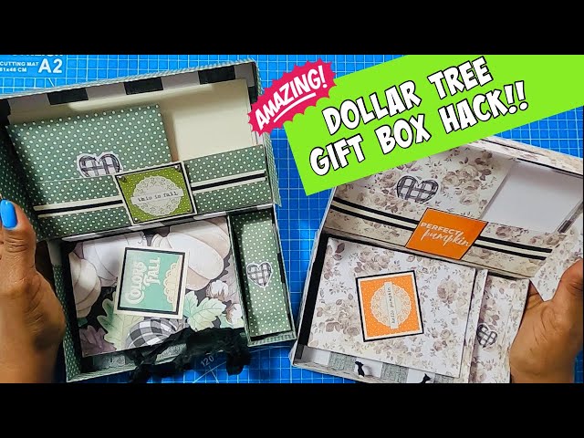 How To Make a Gift Box for $1 - A Whispered Do It Yourself DIY