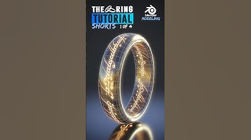RingTutorial1of4 - Mastering the Art of 3D Rings - Blender Modeling