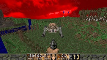 Doom 2: Scythe 2 MAP23 - Whispering Winds (Ultra-Violence 100%)