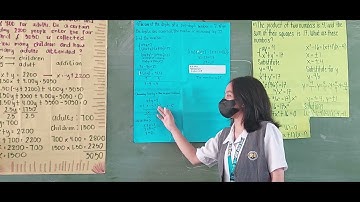 SITUATIONAL PROBLEMS INVOLVING SYSTEM OF NONLINEAR EQUATIONS