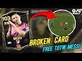 FREE TOTW MESSI CARD IS BROKEN IN FC MOBILE 25🐐!