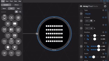Circles - Array Pixel Node (PRO)