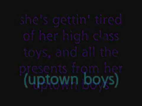 song lyrics uptown girl billy joel