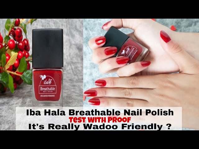 Iba Breathable Nail Color - B19 Aqua Swirl, 9ml | Enriched with Vitamin E |  High Glossy Shine | Long Lasting | Nail Polish | 100% Natural, Vegan &  Cruelty Free : Amazon.in: Fashion