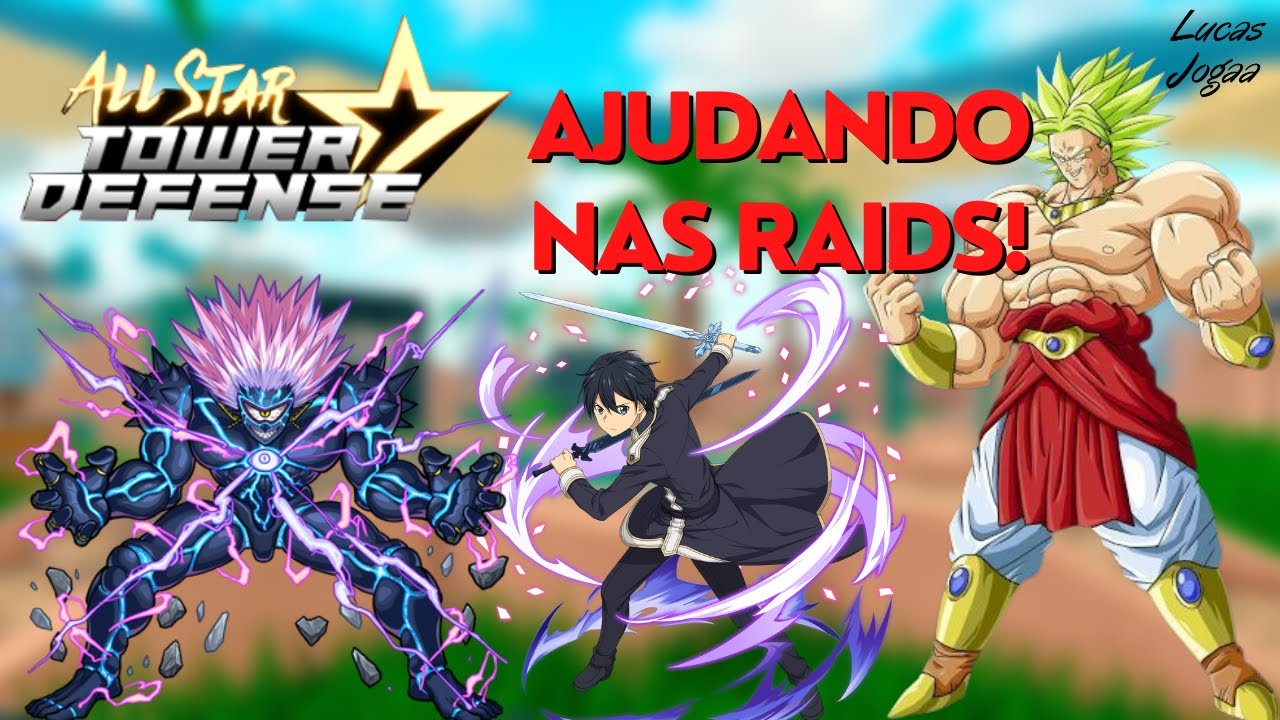 🔴NEW UPDATE🌟ASTD AO VIVO 🌟AJUDANDO OS INSCRITOS🌟RAIDS🌟ALL STAR TOWER  DEFENSE LIVE🌟 