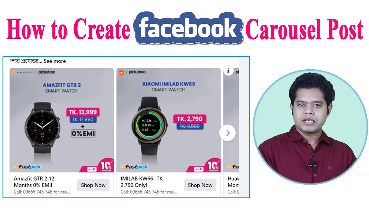 How To Create Carousel Post In Facebook Business Page 
