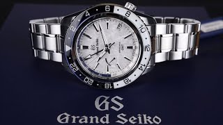 Grand Seiko SBGE275 Snowflake Dial GMT - YouTube