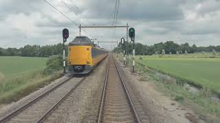 Meerijden met de machinist van Zwolle naar Leeuwarden.