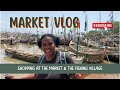 Shopping At The Market In Ghana! | Fishing Village