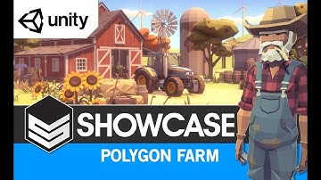 POLYGON Farm Pack - (Showcase)  3D Low Poly Art for Games by #SyntyStudios