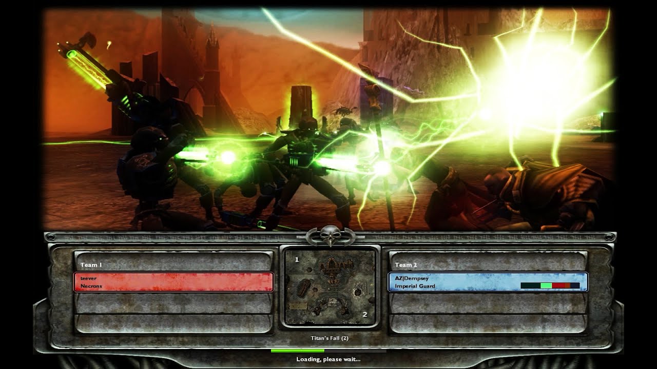 WH40K: DoW - Soulstorm [online] | (NvIG) HG|negative vs. AZ|Dempsey on Titan's Fall