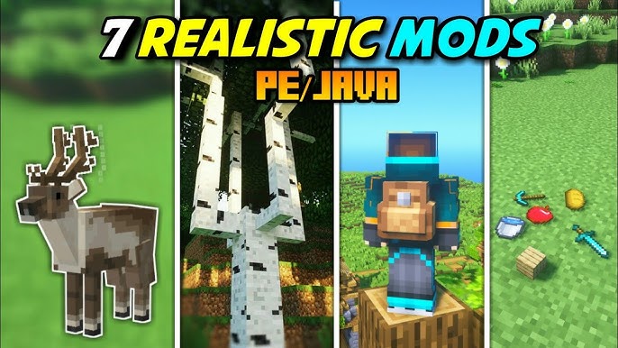 Mods that Transform Minecraft into a Realistic Survival Game! 