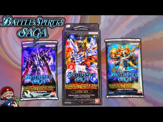 Battle Spirits Saga - Dawn of History Core Set Unboxing