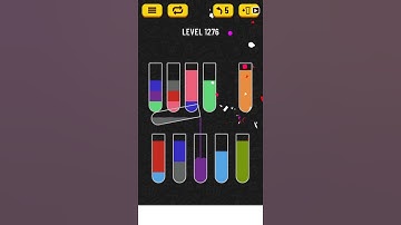 【Water Sort Puzzle】 Level 1276