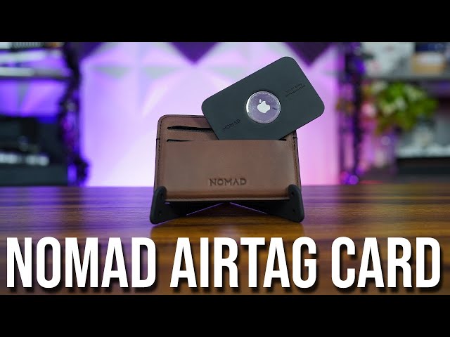 Nomad Card For AirTag - 60 Second Review #shorts #nomad #airtag