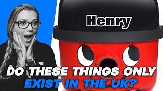 THINGS ONLY FOUND IN THE UK | AMERICAN REACTS | AMANDA RAE
